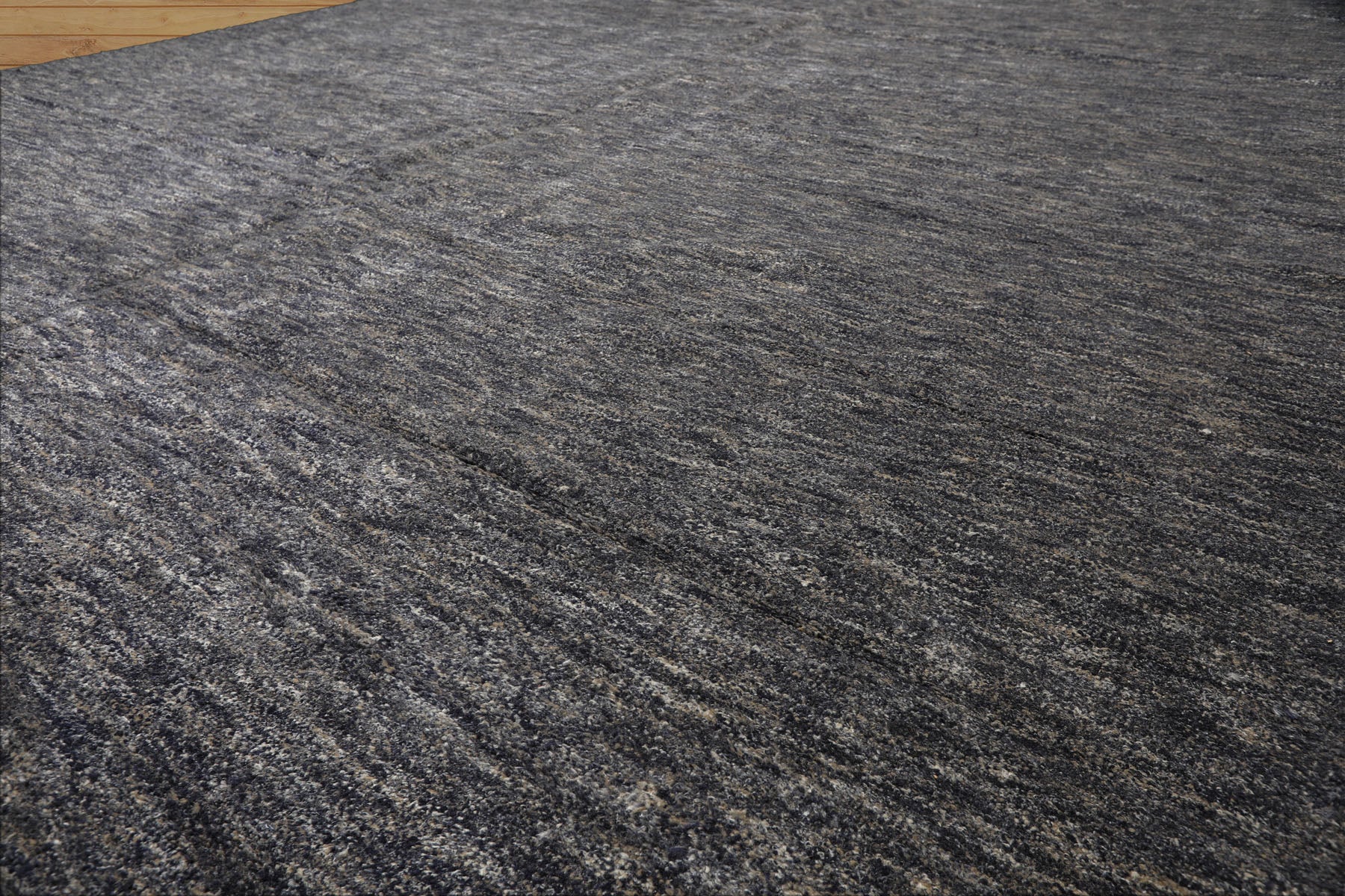 10x14 Gray, Slate, Blue Color Hand Knotted Tibetan Wool & Bamboo Silk Modern & Contemporary Oriental Rug