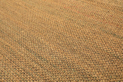 8x10 Gold, Rust, Aqua Color Hand Woven Tibetan Seagrass Modern & Contemporary Oriental Rug