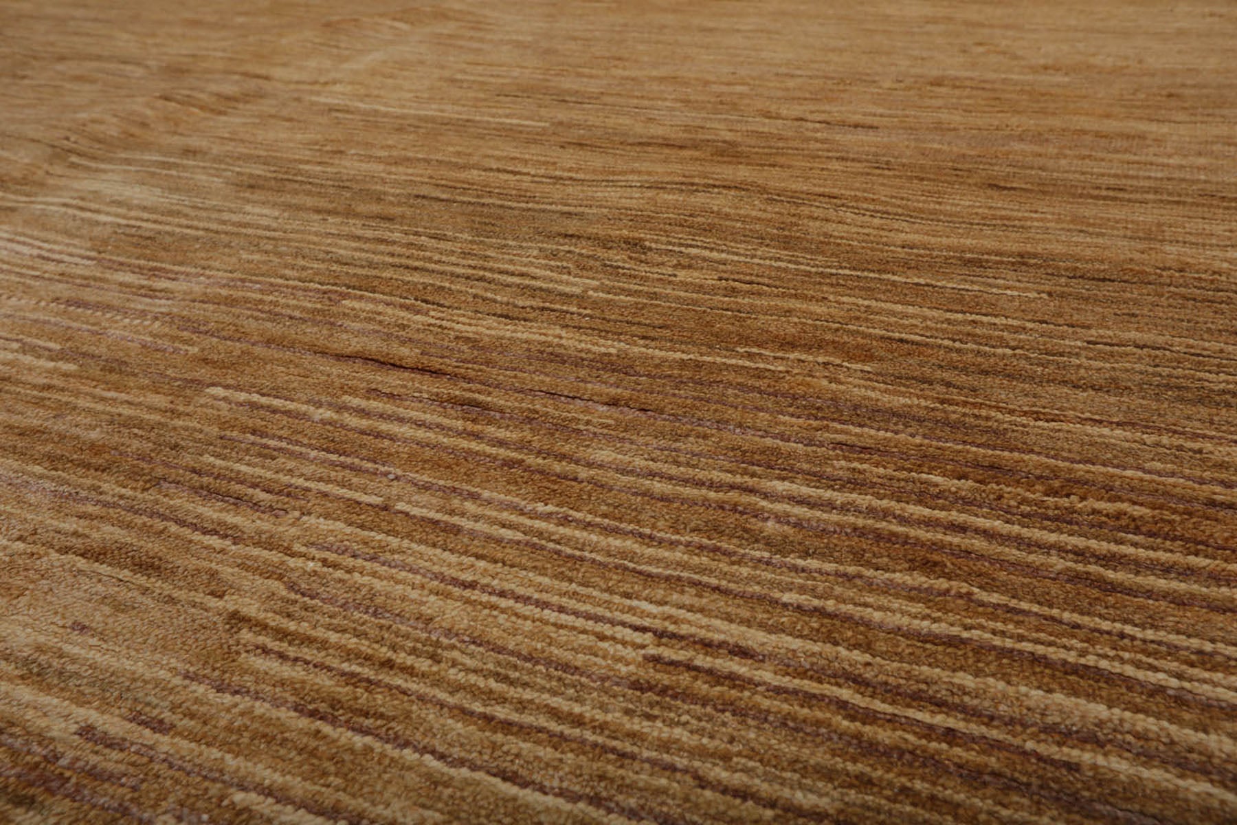 6x9 Tone on tone Gold, , Color Hand Knotted All-Over 100% Wool Modern Oriental Rug