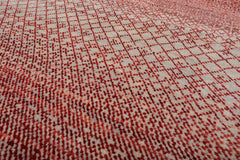 9x12 Beige, Red, Color Hand Knotted Tibetan 100% Wool Modern Oriental Rug