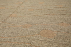 8x11 Moss, Tan, Color Hand Knotted Tibetan Wool Modern & Contemporary Oriental Rug