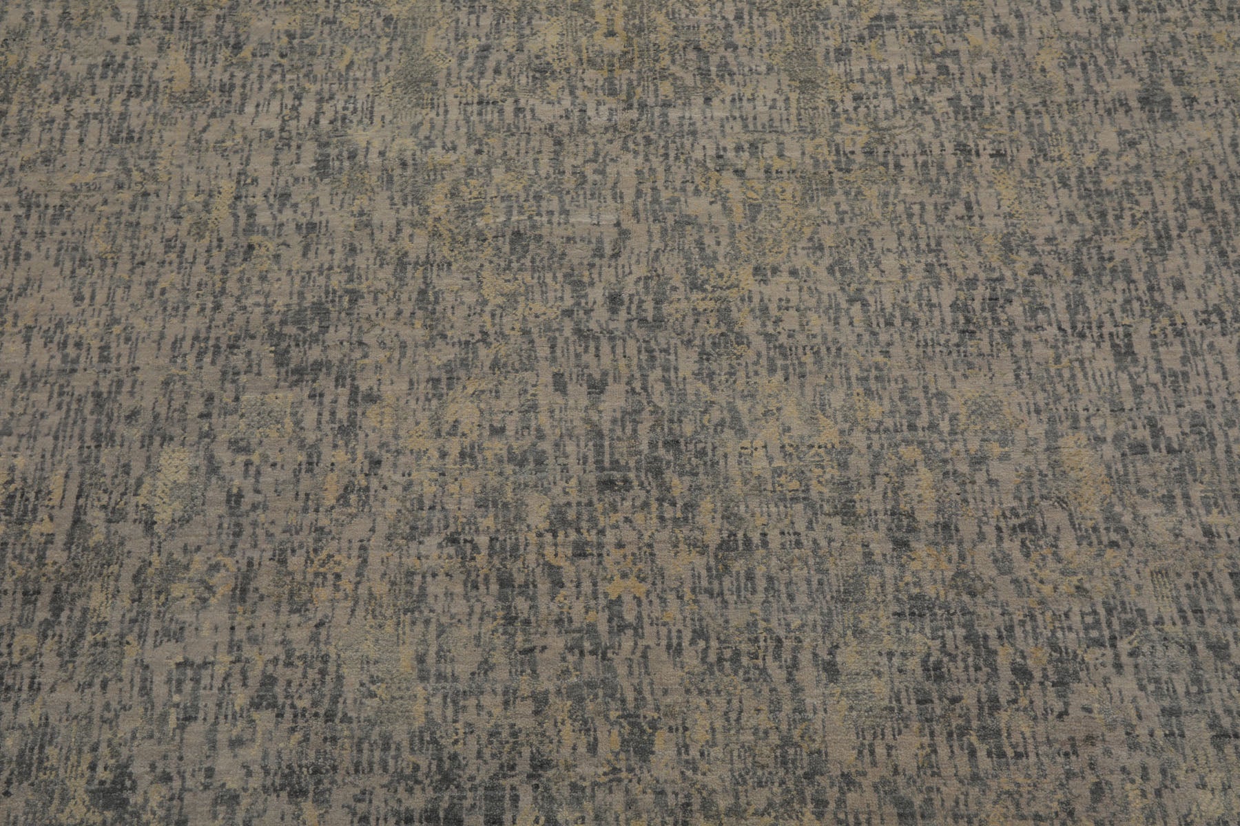 9x12 Gray, Slate, Multi Color Hand Knotted Sherpa 100% Wool Modern & Contemporary Oriental Rug