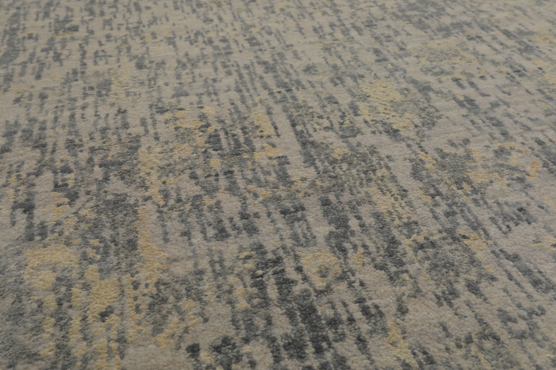 9x12 Gray, Slate, Multi Color Hand Knotted Sherpa 100% Wool Modern & Contemporary Oriental Rug