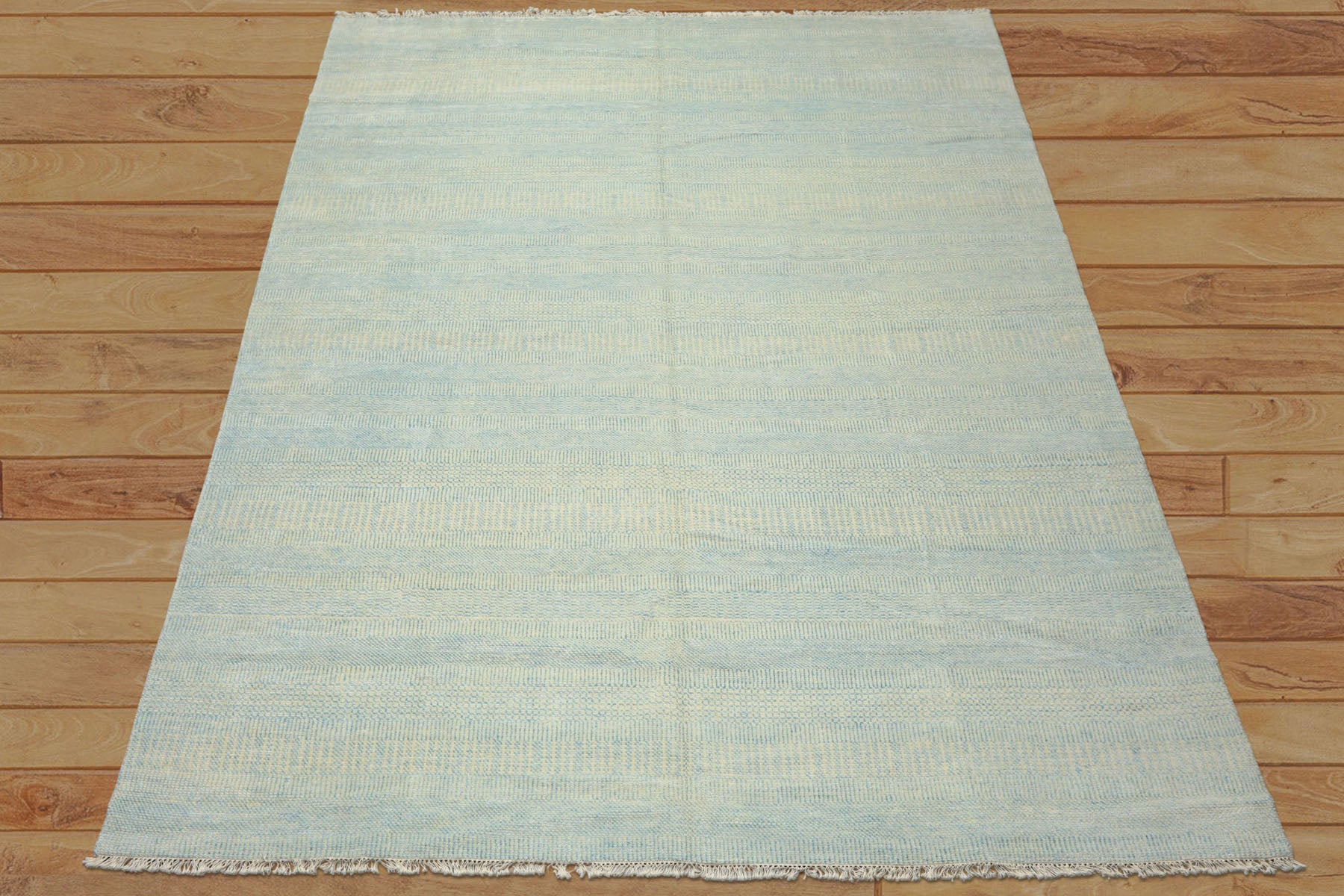 9x12 Ivory, Aqua, Color Hand Knotted Tibetan Wool & Silk Modern & Contemporary Oriental Rug
