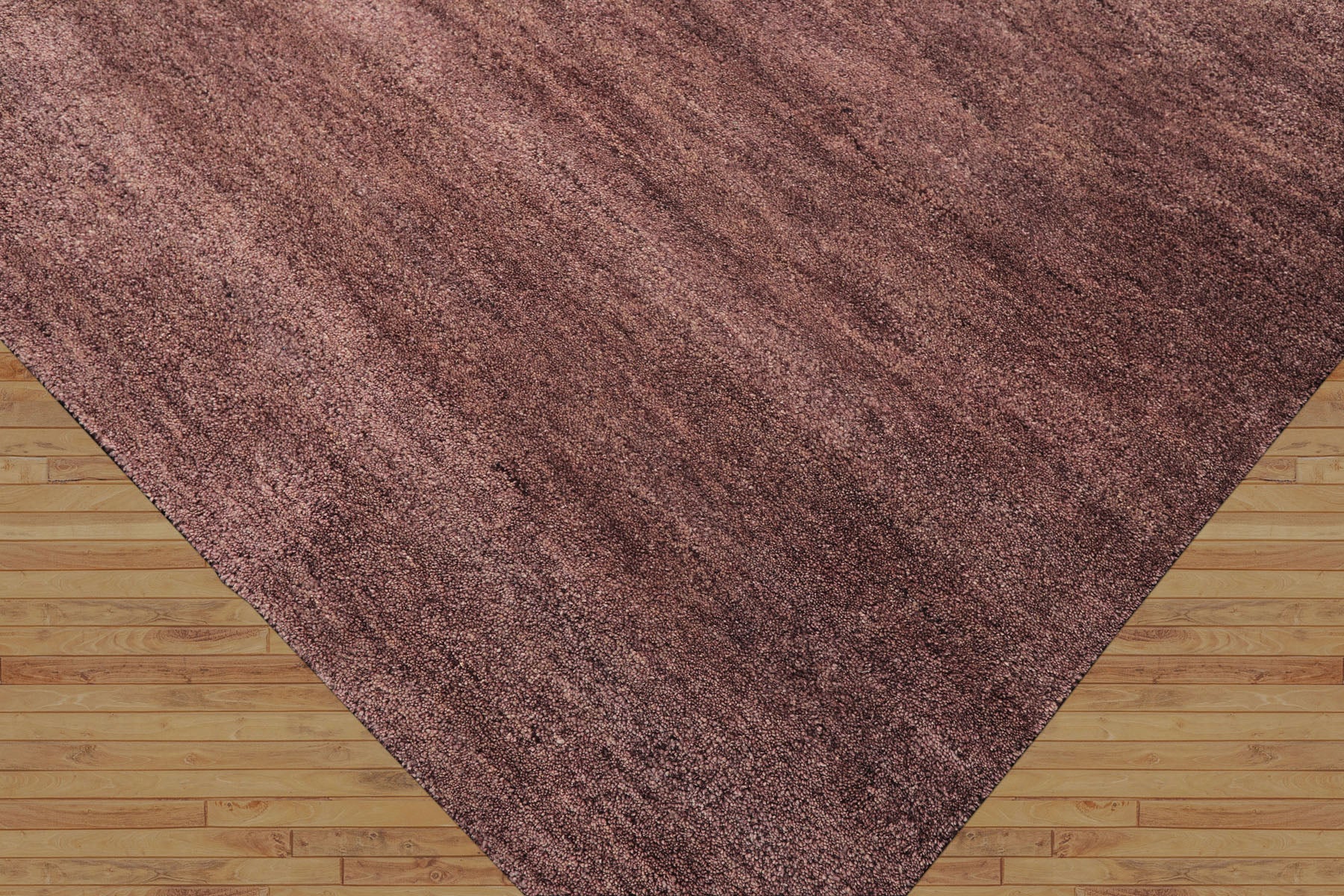 8x10 Aubergine, , Color Hand Woven  100% Wool Moder & Contemporary Oriental Rug