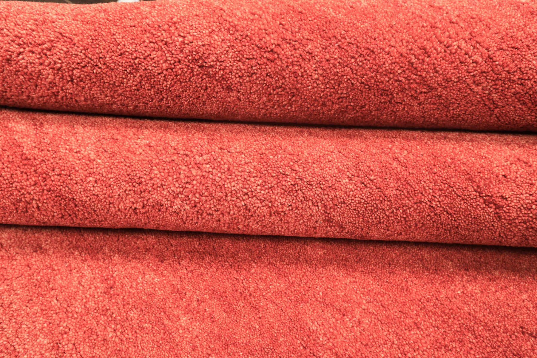 8x10 Coral, , Color Hand Woven  100% Wool Moder & Contemporary Oriental Rug