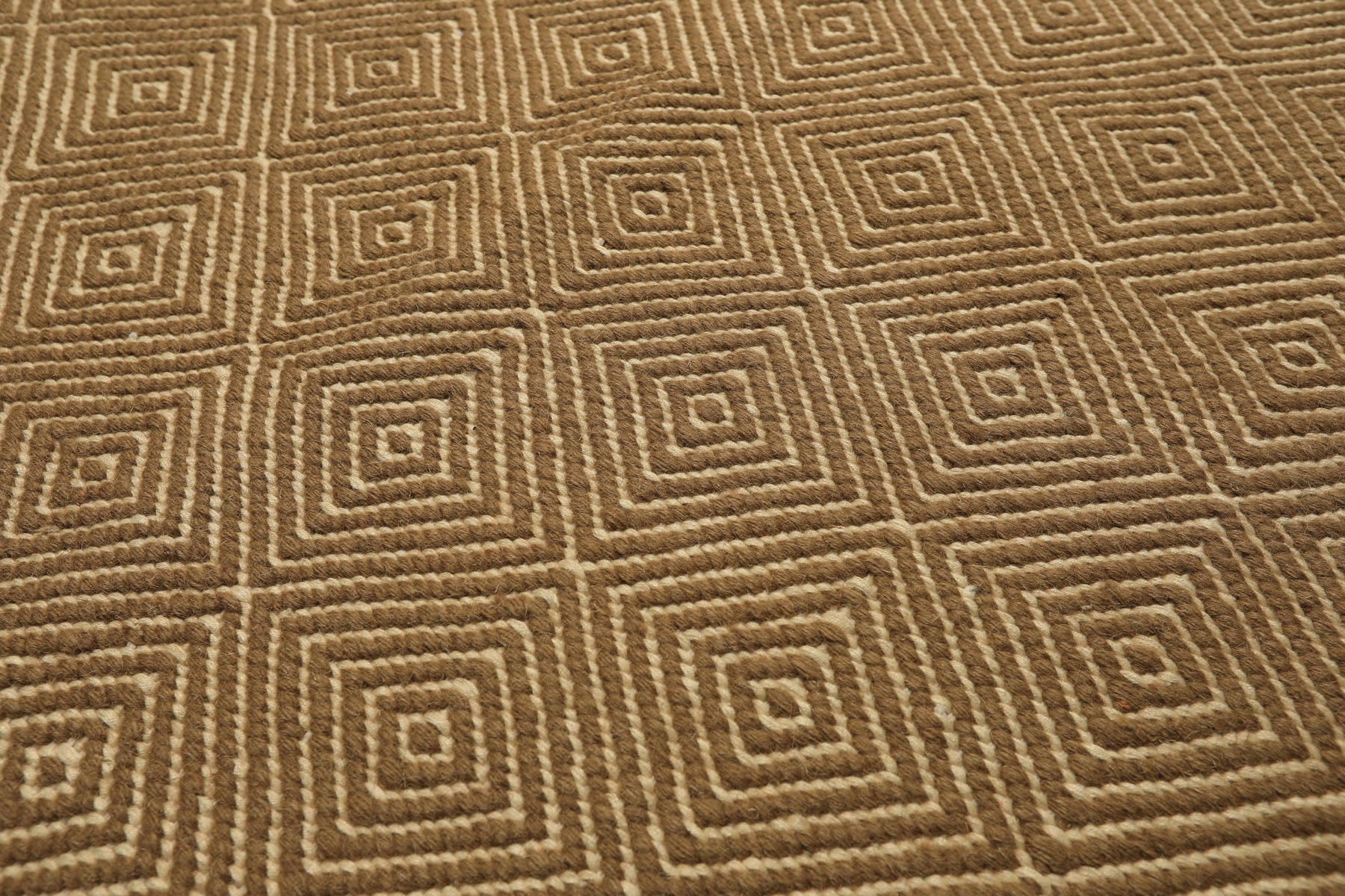 8x10 Gold, Ivory, Color Hand Woven Kilim Wool Modern & Contemporary Oriental Rug