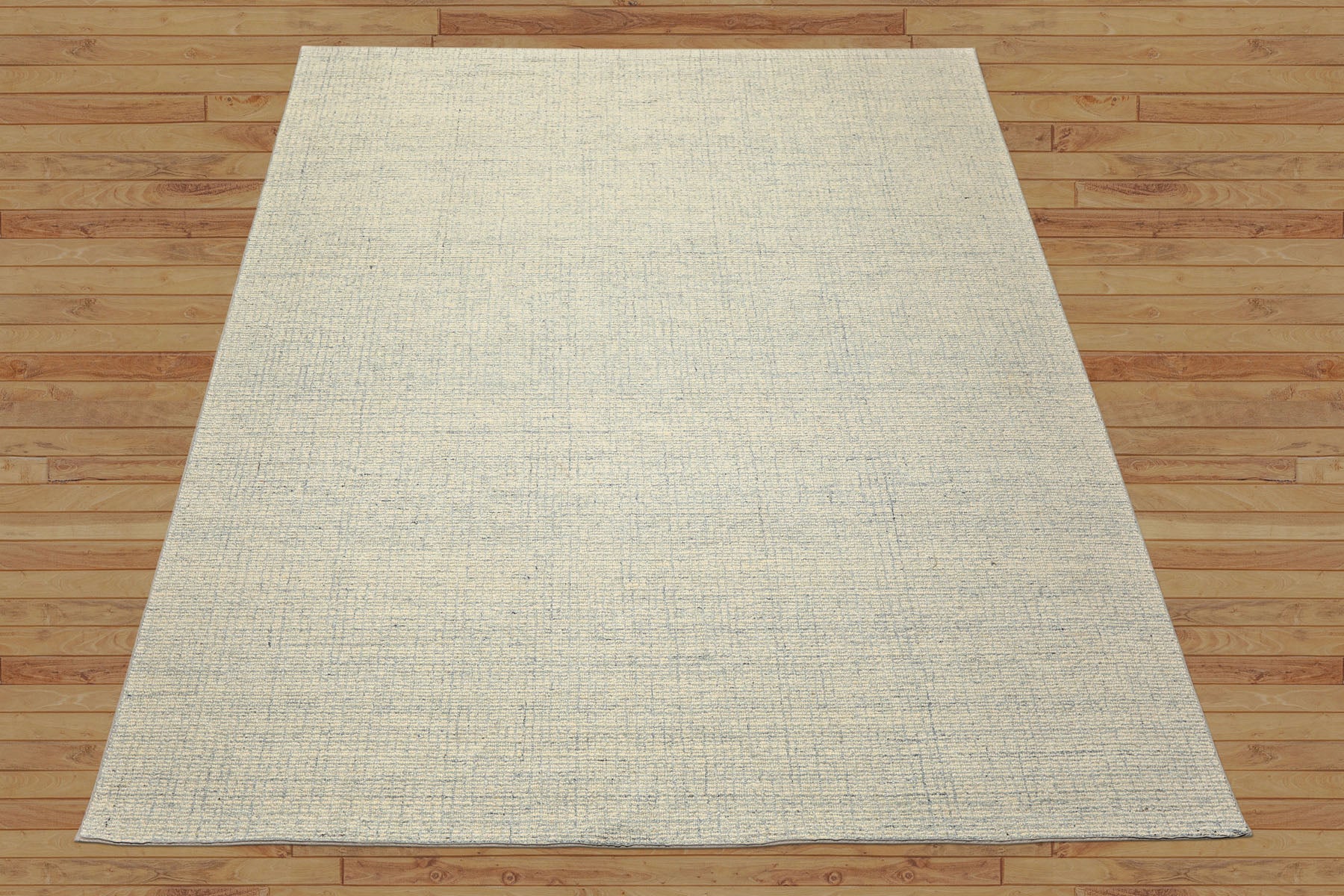 Multi Size Celadon Gray Color Hand Loomed Berber Wool Contemporary Oriental Rug