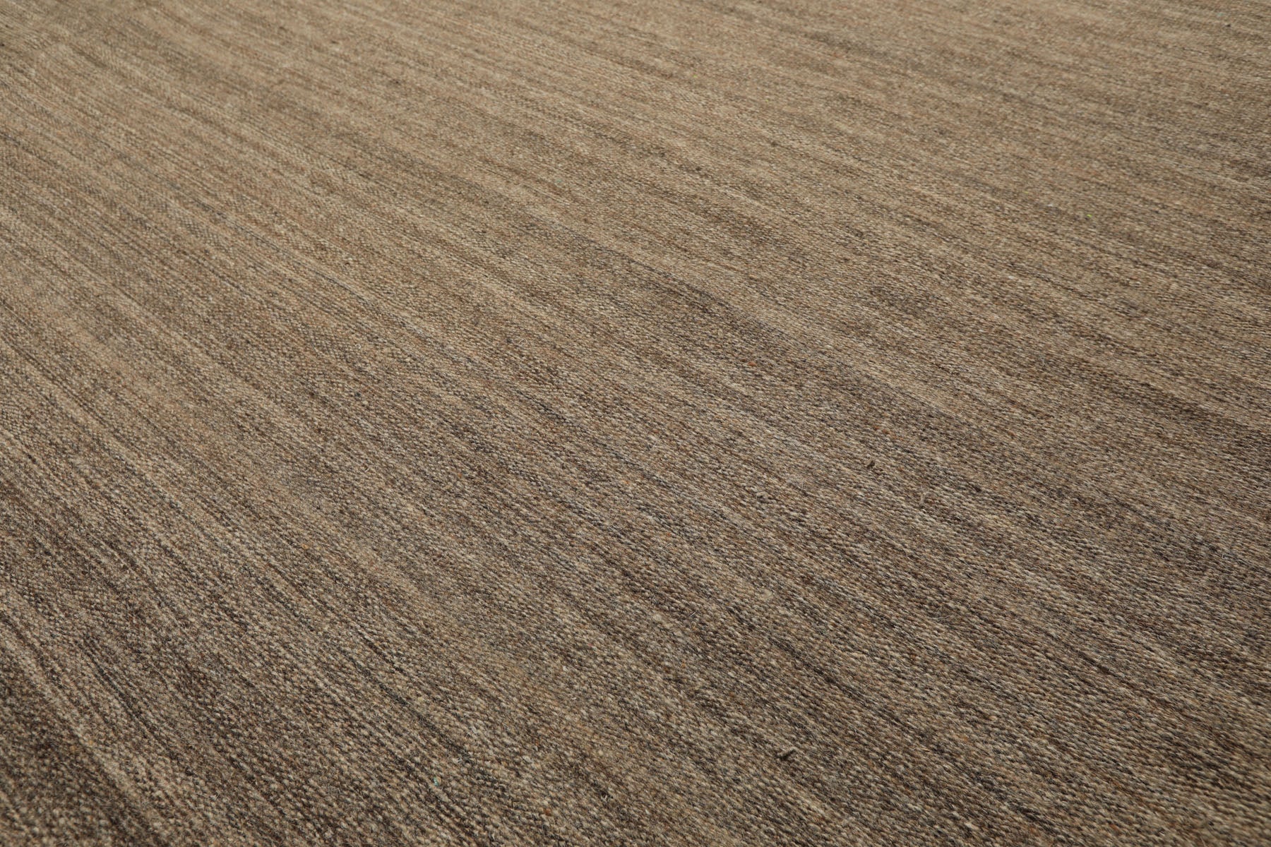 10x14 Taupe, , Color Hand Woven Kilim Wool Modern & Contemporary Oriental Rug