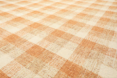 Multi Size Ivory Caramel Beige Color Hand Hooked  Wool Contemporary Oriental Rug