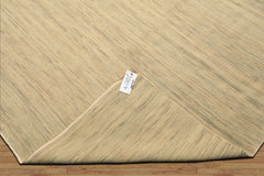 10x14 Ivory, Celadon, Multi Color Hand Woven Kilim Wool Modern & Contemporary Oriental Rug