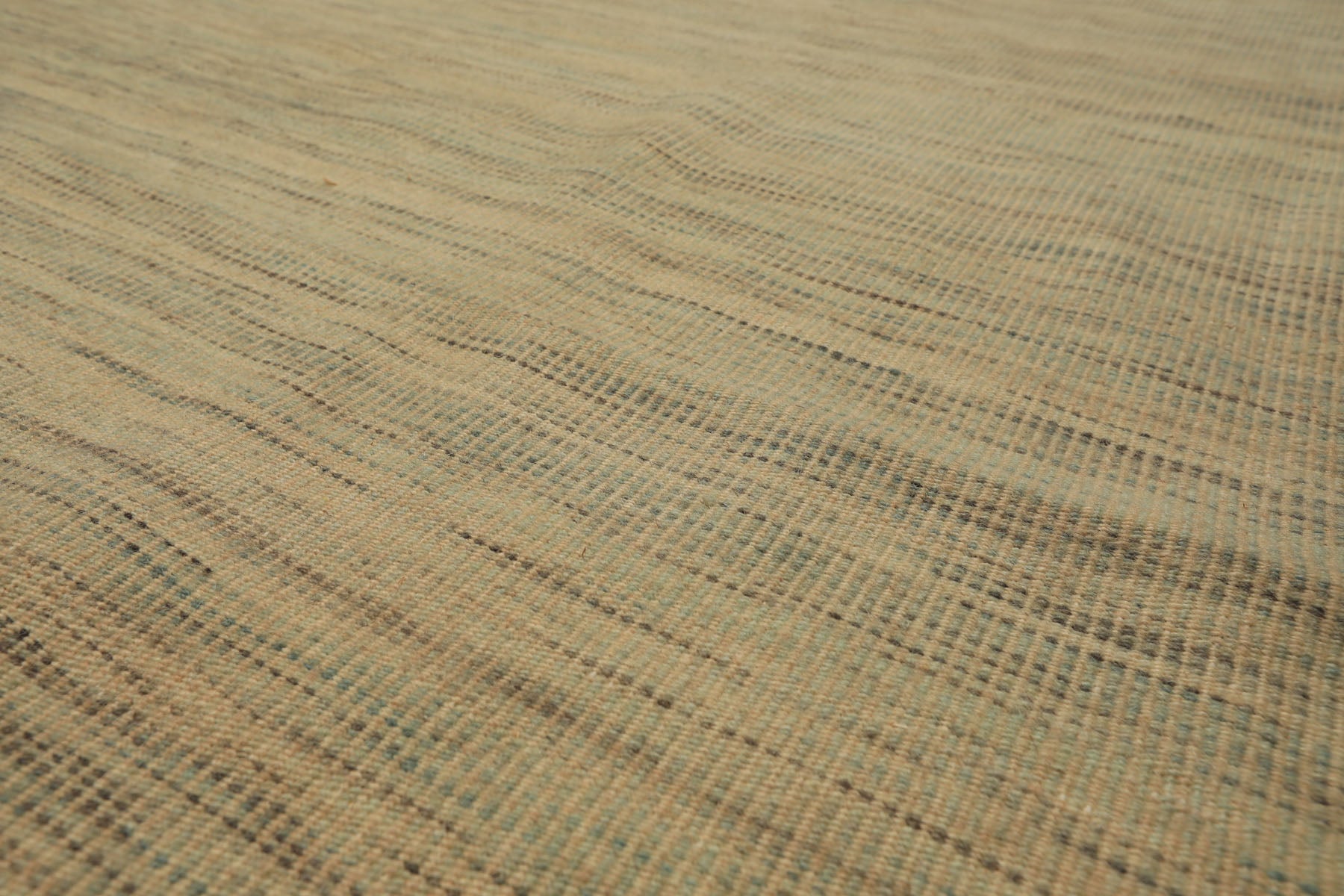 10x14 Ivory, Celadon, Multi Color Hand Woven Kilim Wool Modern & Contemporary Oriental Rug