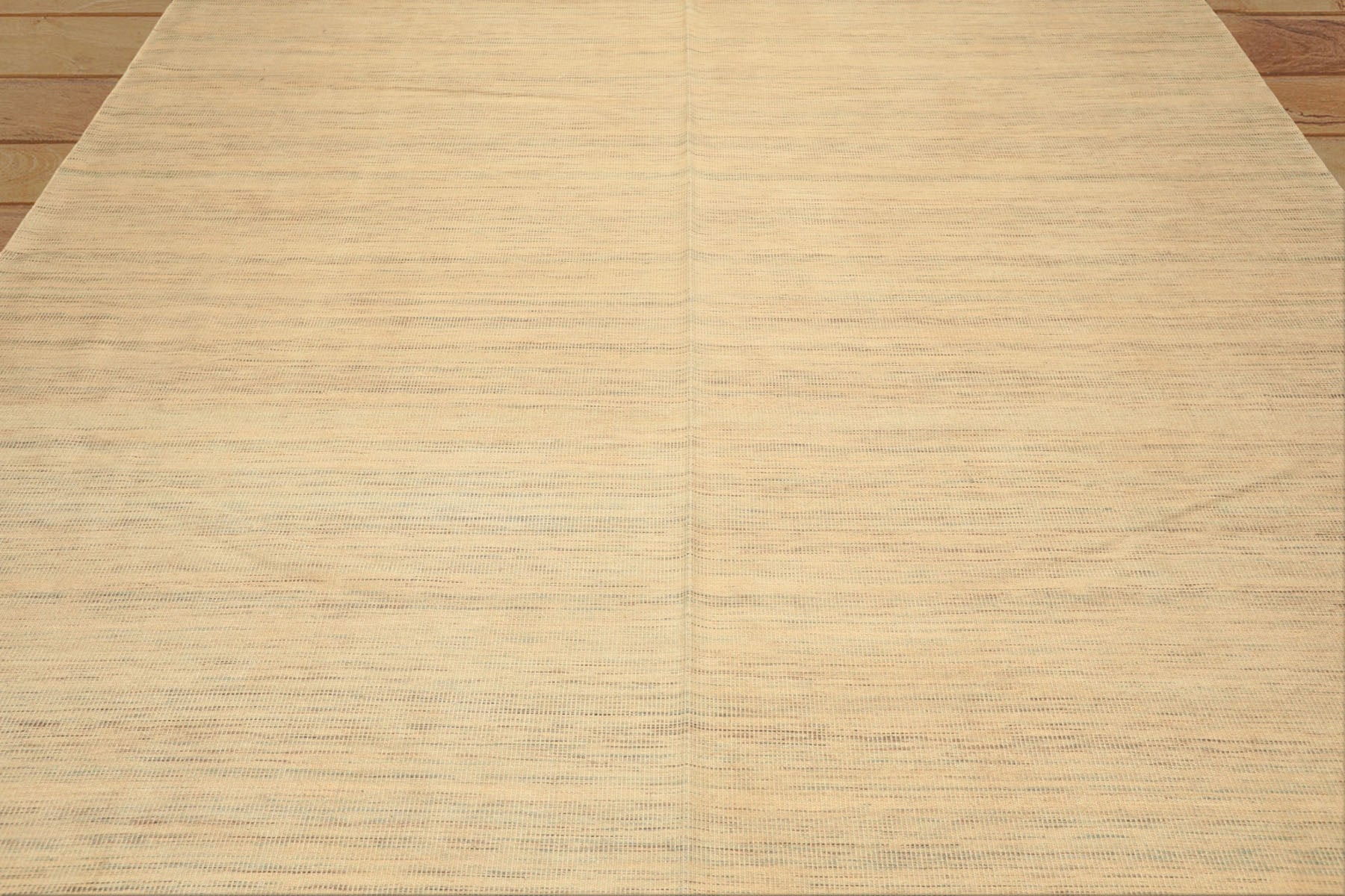 9x12 Beige, Ivory, Gray Color Hand Woven Kilim Wool Moden & Contemporary Oriental Rug
