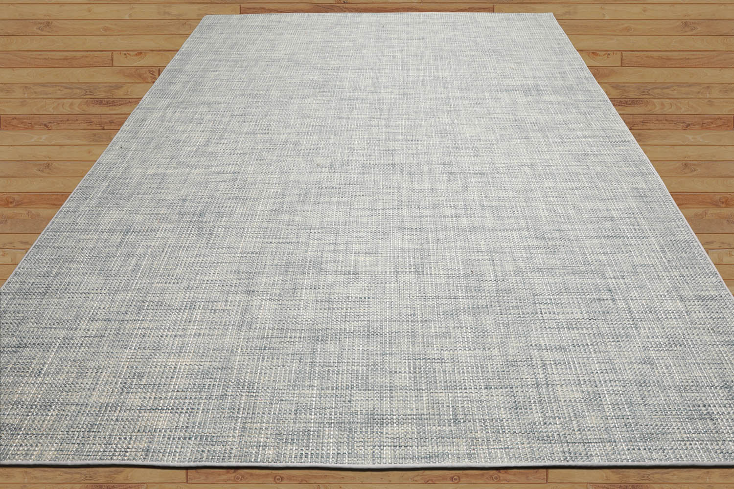 Lesleyann Textured Slate Oriental Rug Multi Sizes LoomBloom Hand Woven 80% Wool 20% Nylon Contemporary Style