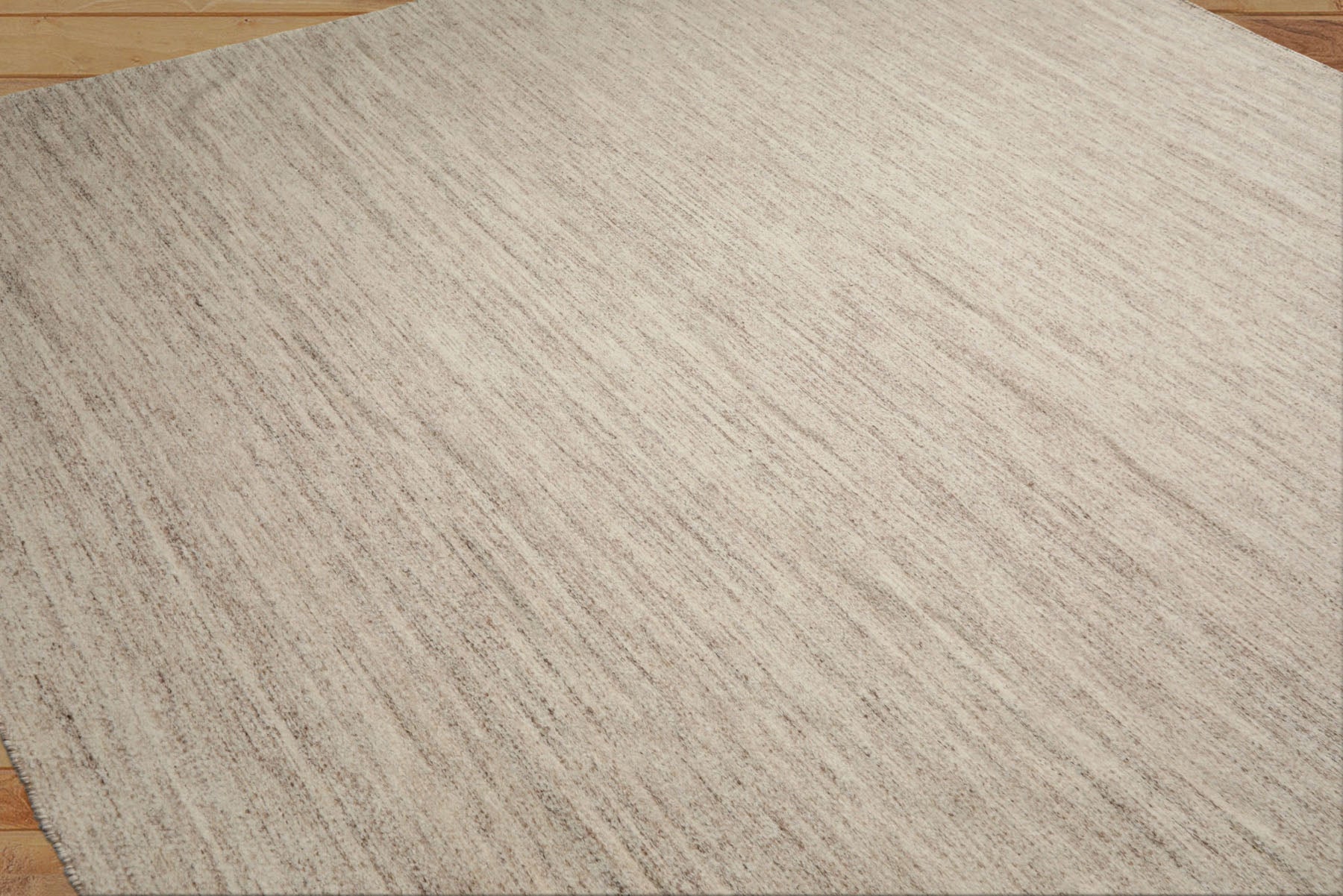 9x12 Beige, Brown, Color Hand Woven  New Zealand Wool & Mohair Modern Oriental Rug