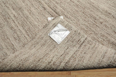 9x12 Beige, Brown, Color Hand Woven  New Zealand Wool & Mohair Modern Oriental Rug