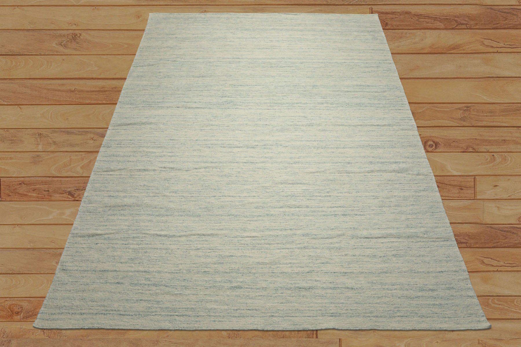 9x12 Ivory, Aqua, Color Hand Woven  New Zealand Wool & Mohair Modern Oriental Rug