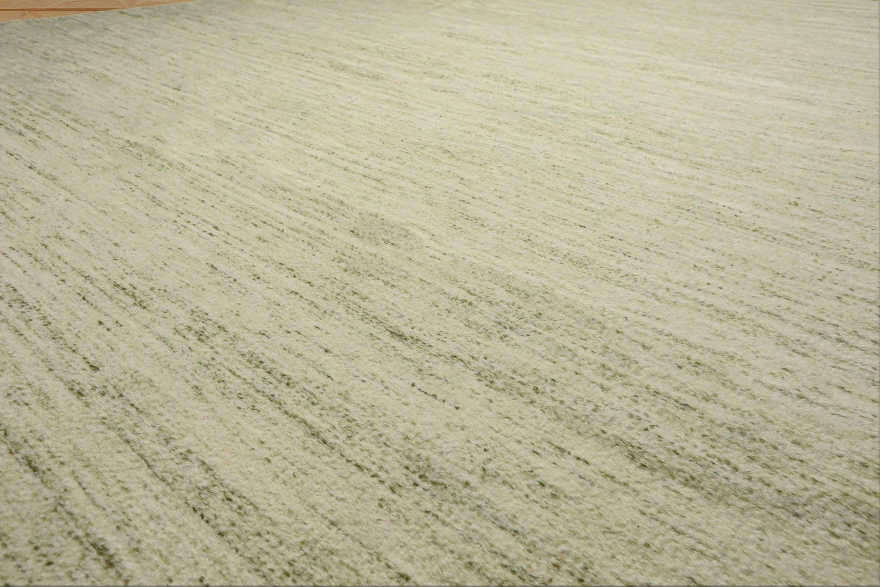 9x12 Ivory, Sage, Color Hand Woven  New Zealand Wool & Mohair Modern Oriental Rug
