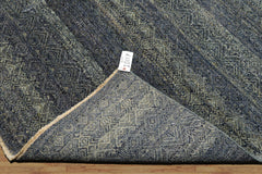 8x10 Blue, Multi, Color Hand Knotted Peshawar Wool Transitional Oriental Rug