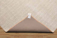 Hasten 100% New Zealand Wool LoomBloom Beige Hand Tufted Berber Rug Multi Size Contemporary Herringbone Design