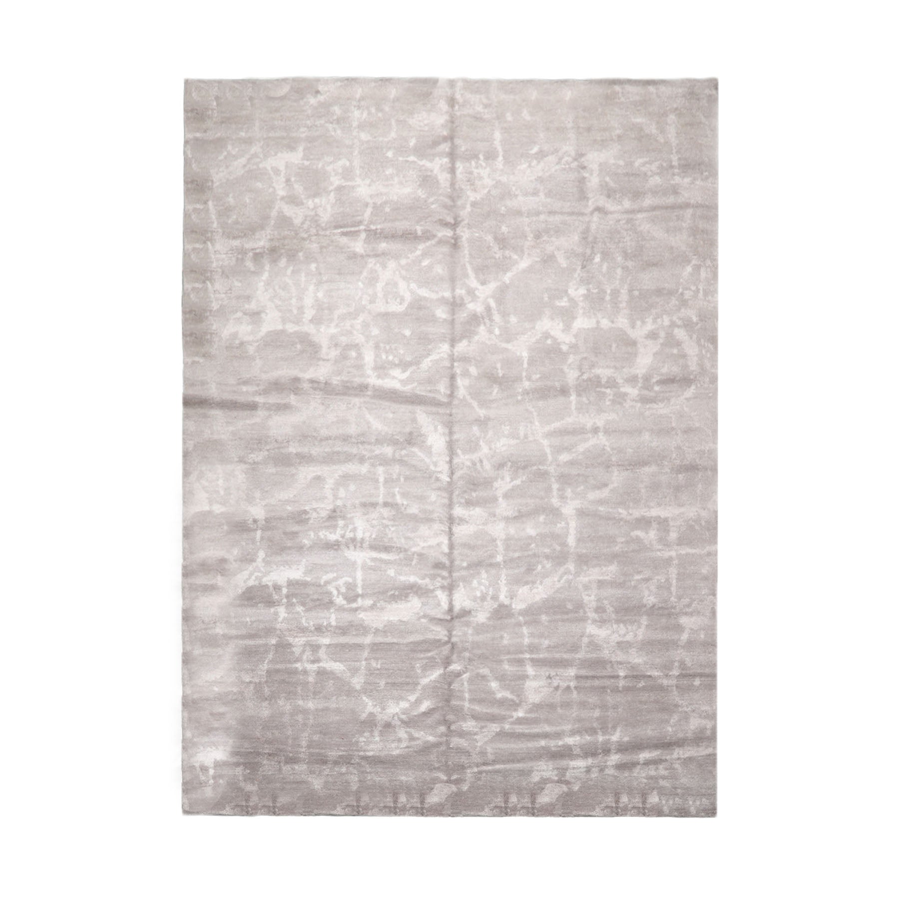 10x14 Tone on Tone Taupe, , Color Hand Knotted Tibetan Wool & Silk Modern & Contemporary Oriental Rug