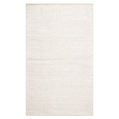 LoomBloom Beige 3'x5' Afghan Moroccan Transitional Hand Woven Wool Oriental Area Rug