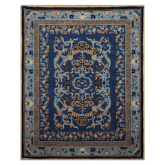 Multi Size Multi Color Chinese Art Deco New Zealand Wool Hand Tufted Oriental Area Rug