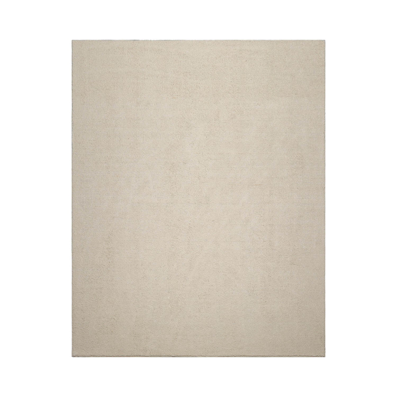 Ender Textured Ivory Oriental Rug Multi Sizes LoomBloom Hand Woven Contemporary New Zealand Wool