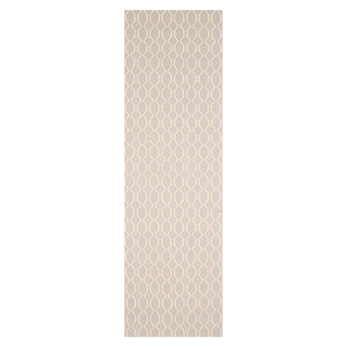 Gray Flatweave Area Rug LoomBloom Hand Woven Contemporary 100% New Zealand Wool Oriental Rug