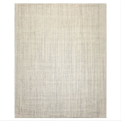 Multi Size Ivory Gray Color Hand Loomed  Wool Contemporary Oriental Rug