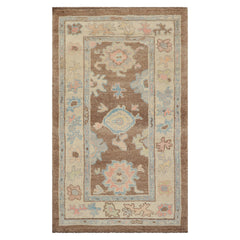 3x5 Camel, Beige, Brown Color Hand Knotted Turkish Wool Arts & Crafts/Mission Oriental Rug