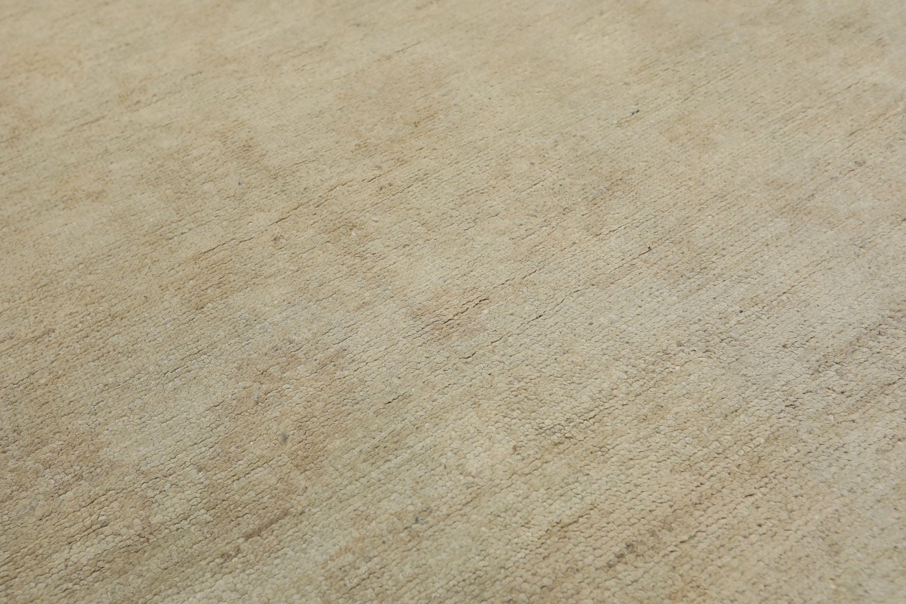 Round Gray, Beige, Color Hand Knotted Peshawar wool Modern & Contemporary Oriental Rug