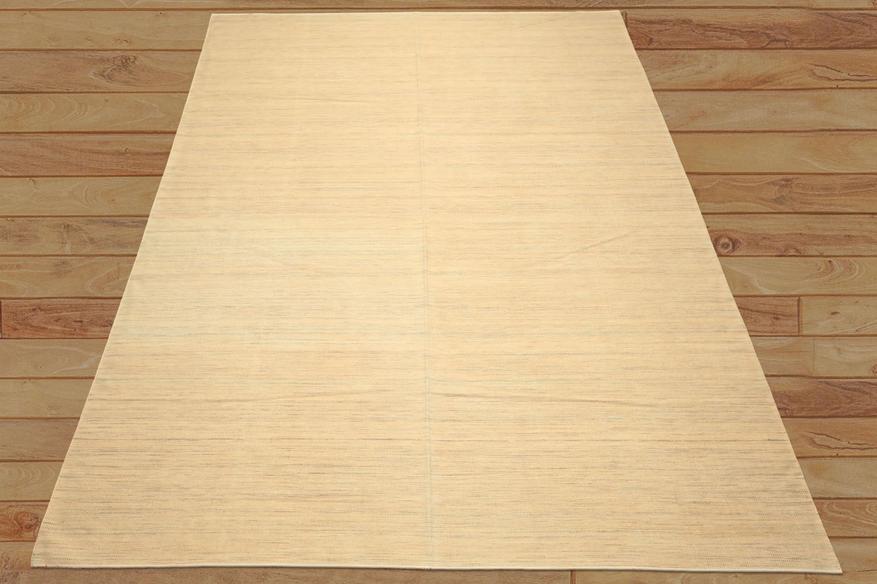9x12 Beige, Ivory, Gray Color Hand Woven Kilim Wool Moden & Contemporary Oriental Rug