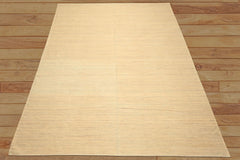 9x12 Beige, Ivory, Gray Color Hand Woven Kilim Wool Moden & Contemporary Oriental Rug