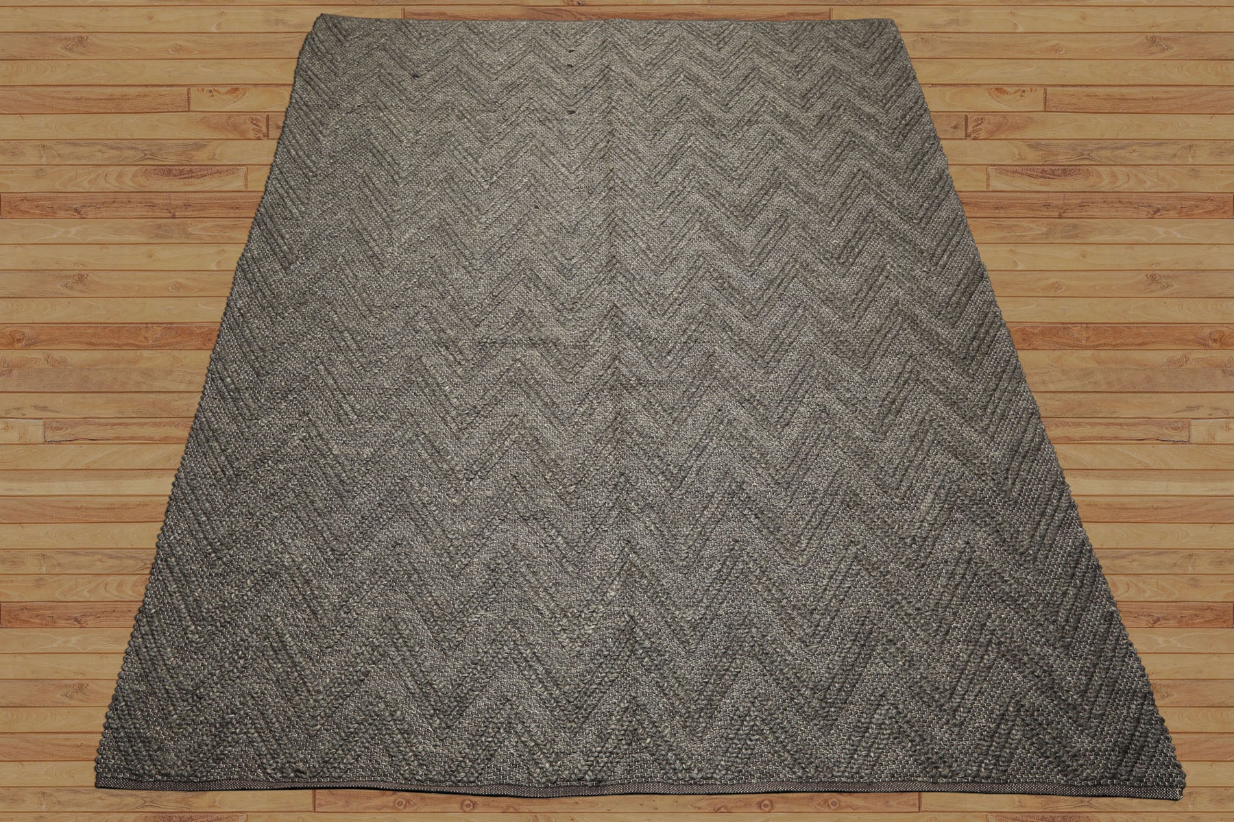 9x12 Tone on Tone Graphite, , Color Hand Knotted Tibetan Wool Modern & Contemporary Oriental Rug