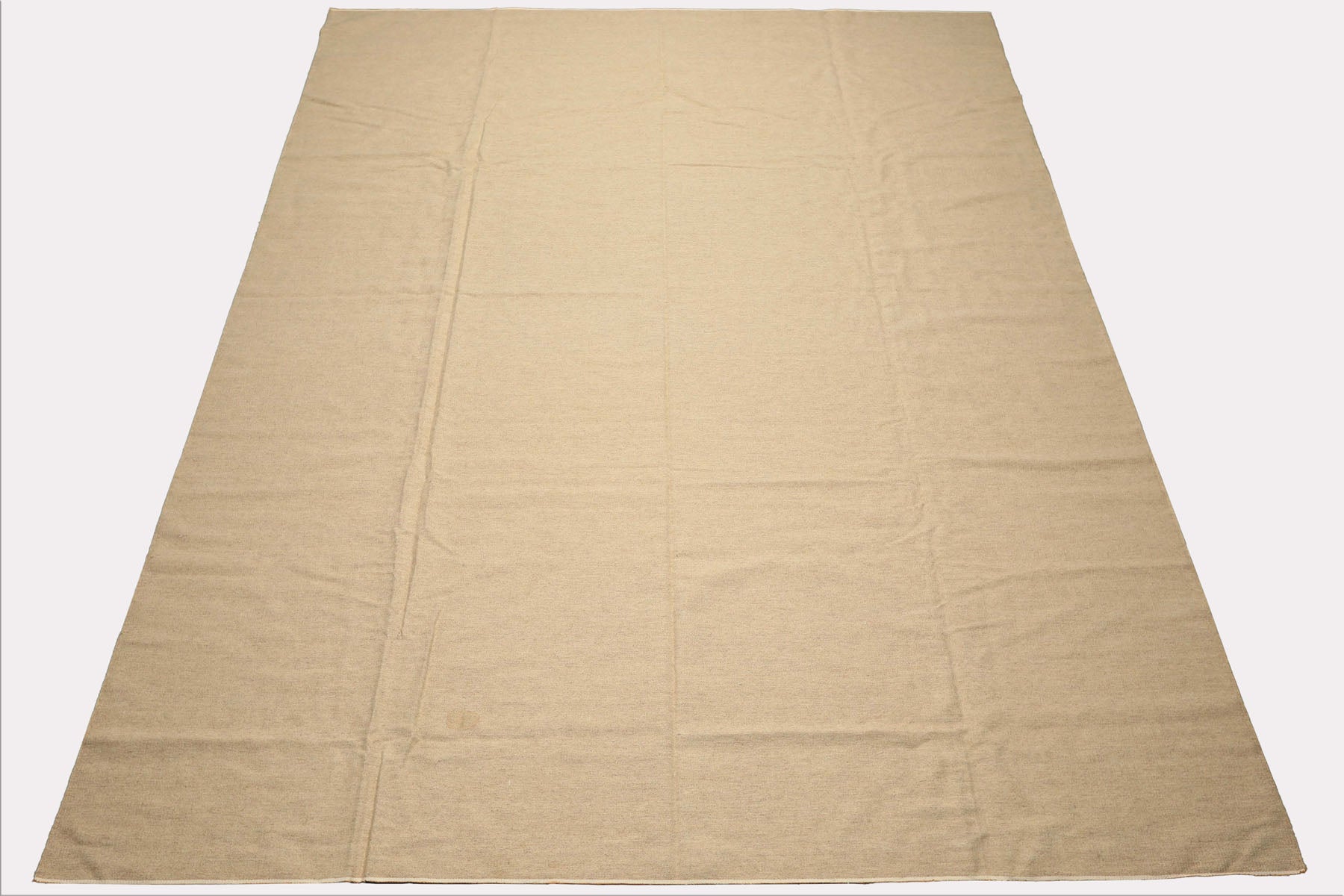 9x12 Beige, , Color Hand Woven Superfine Kilim Wool Modern Oriental Rug