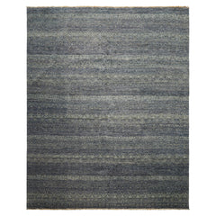 8x10 Blue, Multi, Color Hand Knotted Peshawar Wool Transitional Oriental Rug