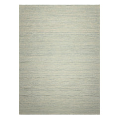 9x12 Ivory, Aqua, Color Hand Woven  New Zealand Wool & Mohair Modern Oriental Rug