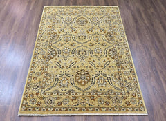 Pistachio 6'1''x8'10'' Oushak Traditional Hand Knotted Wool Oriental Area Rug