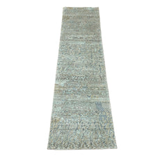 Celedon 2'3''x9'11'' Oushak Modern Hand Knotted Wool Oriental Area Rug