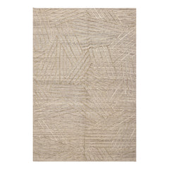 5x8 Tone on Tone Beige, , Color Hand Loomed  Wool Modern & Contemporary Oriental Rug