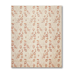 8x10 Beige, Rust, Brown Color Hand Knotted Floral 100% Wool Traditional Oriental Rug