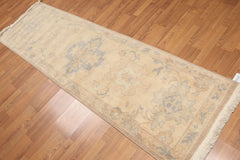 Aryaz 2'4x8 Traditional Machine Made Tabriz Warm Beige Oriental Runner Area Rug