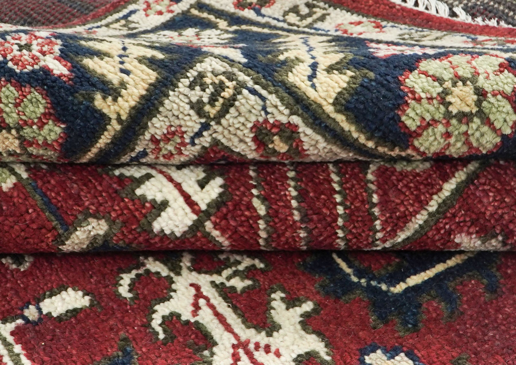 8x10 Rust, Gray, Beige Color Hand Knotted Oushak Wool Traditional Oriental Rug