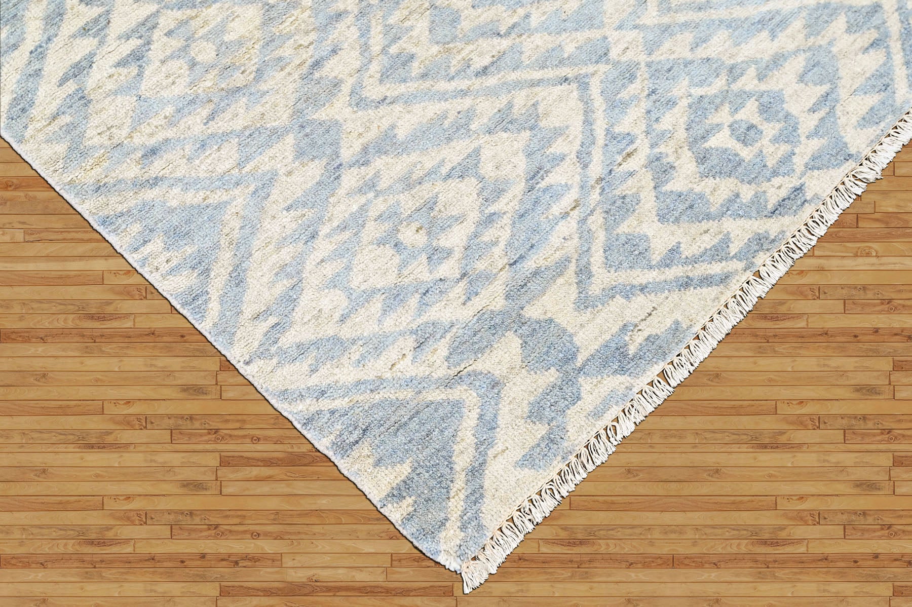 Gray Multi Size Oushak Southwestern Hand Knotted Wool Oriental Area Rug