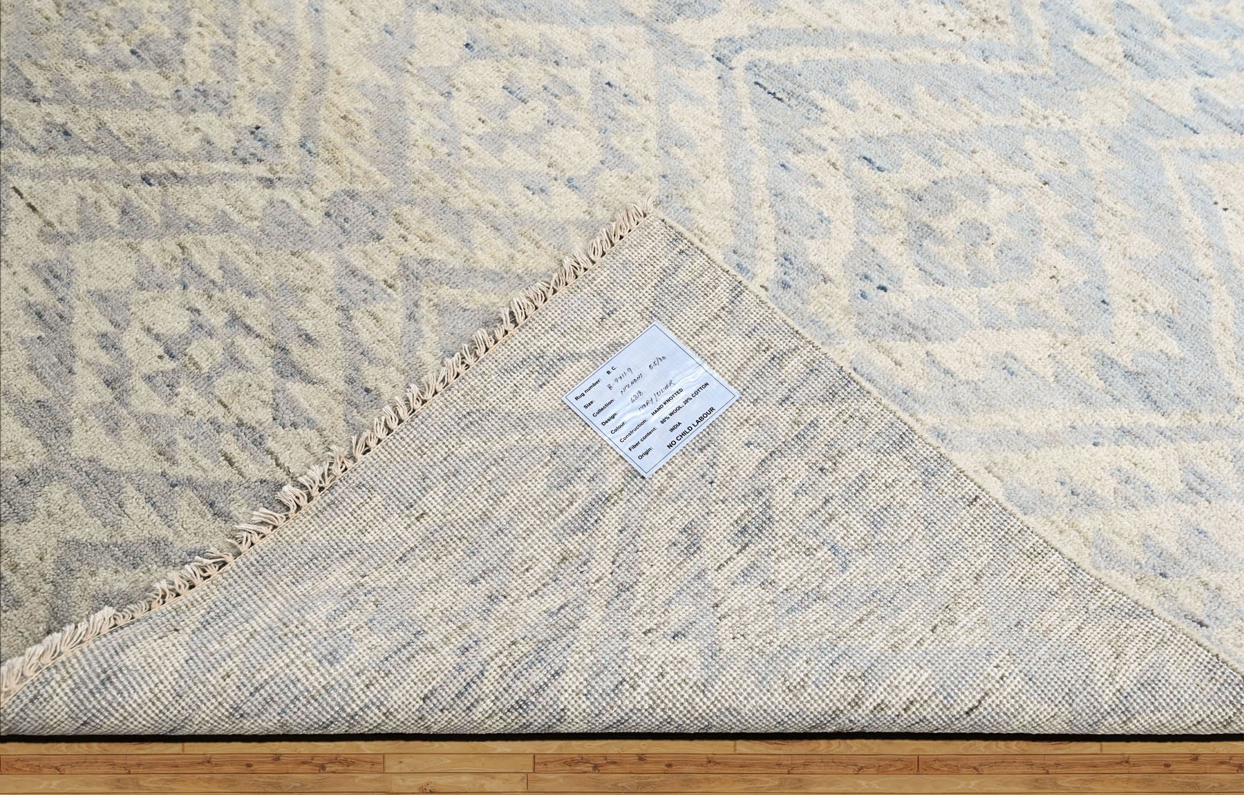 Gray Multi Size Oushak Southwestern Hand Knotted Wool Oriental Area Rug