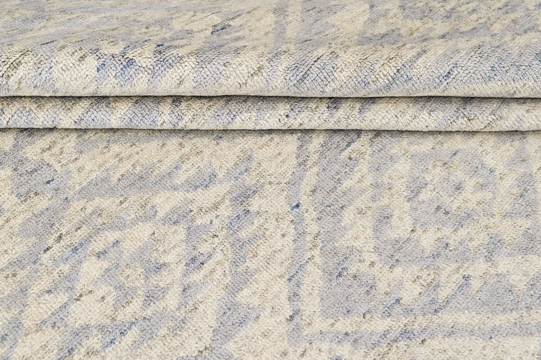 Gray Multi Size Oushak Southwestern Hand Knotted Wool Oriental Area Rug