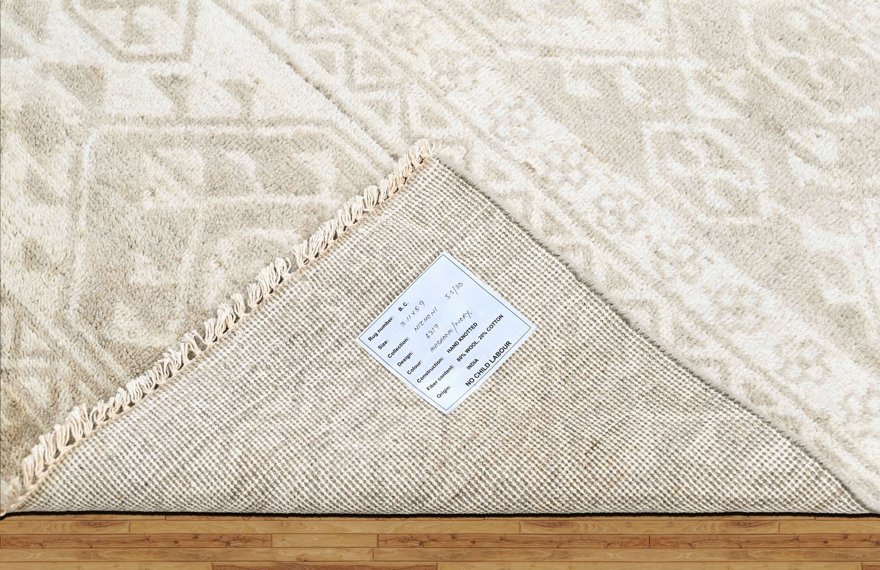 Tone on Tone Gray Multi Size Oushak Southwestern Hand Knotted Wool Oriental Area Rug