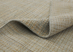 8x10 Tan, Gray, Color Hand Loomed  Wool & Jute Modern & Contemporary Oriental Rug
