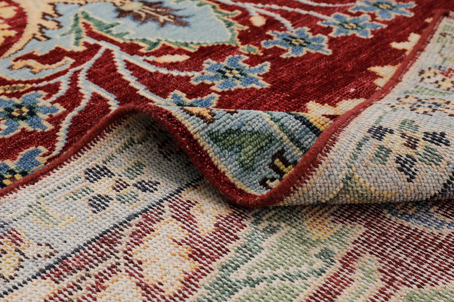 Wine Mint 9x12 Oushak Arts & Crafts Hand Knotted Wool Oriental Area Rug